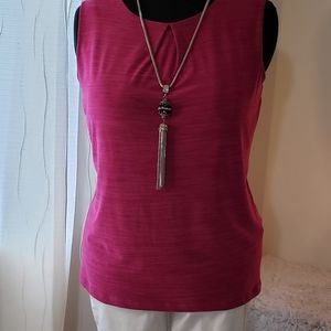 Sleeveless dress blouse Laura size Large